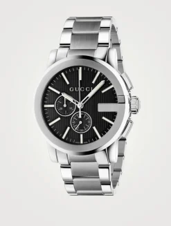 G-Chrono Steel Bracelet Watch