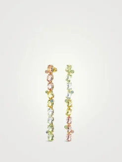 Gema Crystal Drop Earrings
