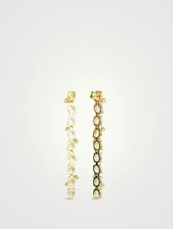 Gema Crystal Drop Earrings