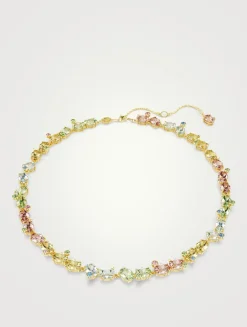 Gema Crystal Tennis Necklace