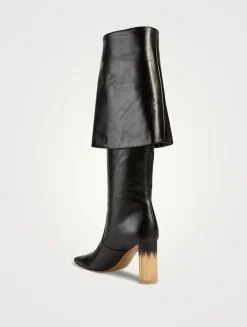 Georgia Leather Knee-High Boots