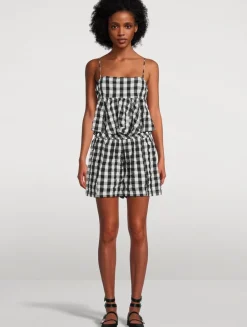 Get Free Seersucker Shorts In Gingham Print