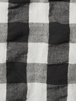 Get Free Seersucker Shorts In Gingham Print