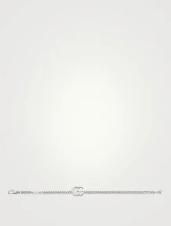 GG Marmont Silver Gourmette Chain Bracelet
