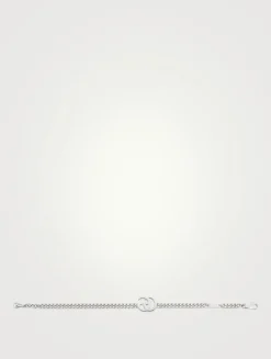 GG Marmont Silver Gourmette Chain Bracelet