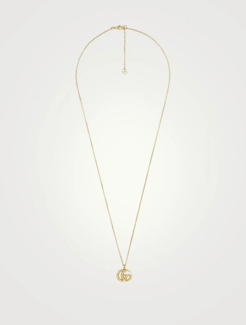 GG Running 18K Gold Small Necklace