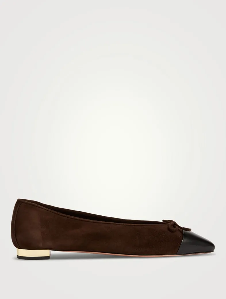 Gioia Suede Ballet Flats