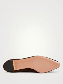 Gioia Suede Ballet Flats