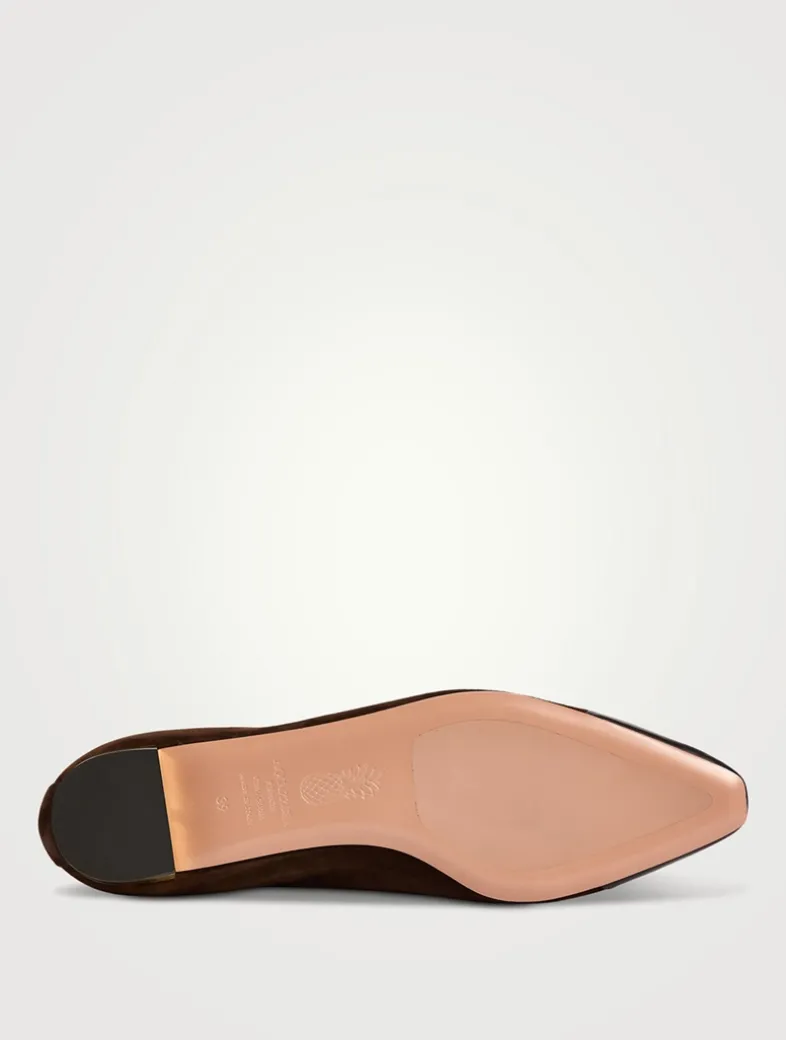 Gioia Suede Ballet Flats