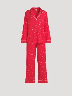 Gisele Printed Long Pajama Set