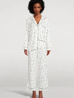 Gisele Printed Long Pajama Set