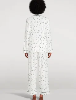 Gisele Printed Long Pajama Set