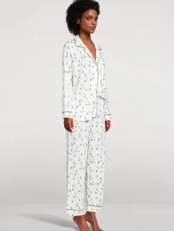 Gisele Printed Long Pajama Set