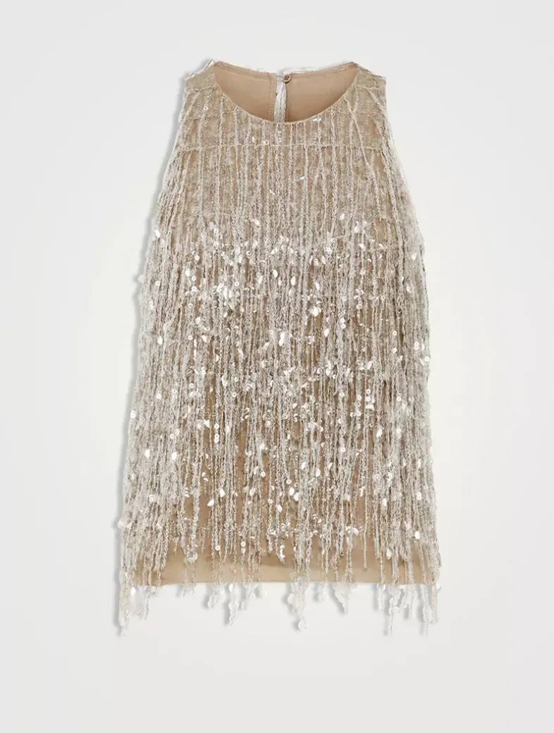 Glistening Embroidery Top