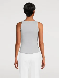 Glitter Knit Tank Top