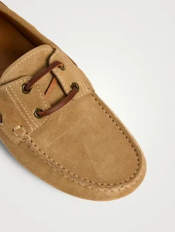 Gommino Bubble Suede Boat Shoes