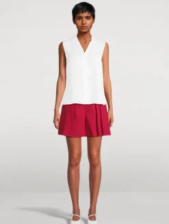 Good Linen Pleated Shorts