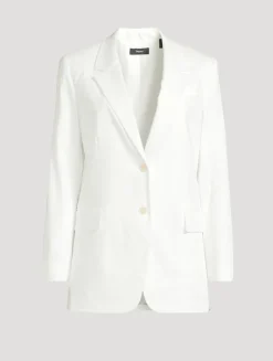 Good Linen Relaxed-Fit Blazer