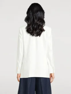 Good Linen Relaxed-Fit Blazer