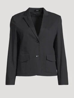 Good Linen Shrunken Blazer