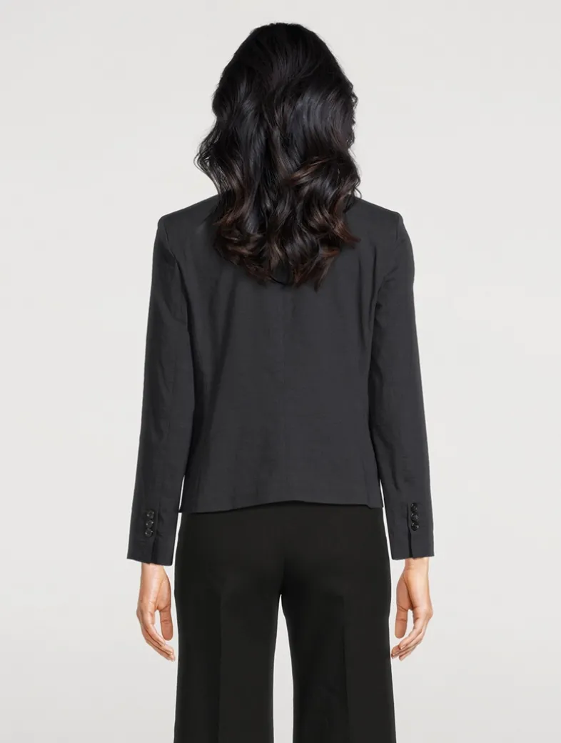 Good Linen Shrunken Blazer