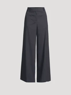 Good Linen Wide-Leg Trousers