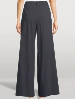 Good Linen Wide-Leg Trousers