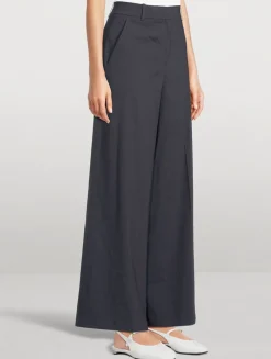 Good Linen Wide-Leg Trousers