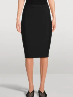 Good Wool Pencil Skirt