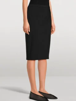 Good Wool Pencil Skirt