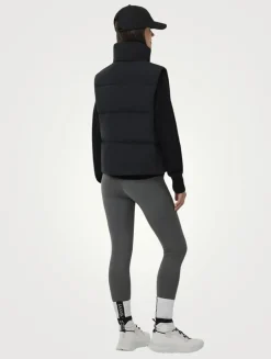 Grandview Black Label Cropped Down Vest