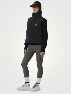 Grandview Black Label Cropped Down Vest