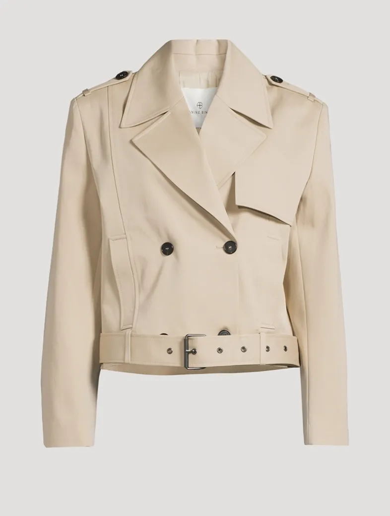 Greer Belted Trench Jacket