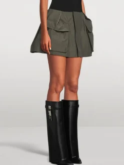 Grosgrain Cargo Skort