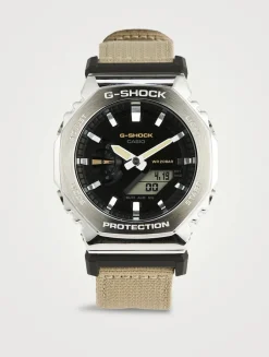 G-Shock 2100 Series Fabric Strap Watch