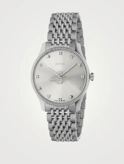 G-Timeless Stainless Steel Bracelet Watch