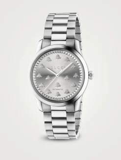 G-Timeless Stainless Steel Bracelet Watch