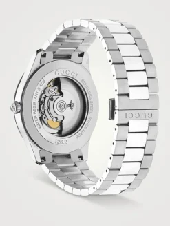 G-Timeless watch with bees, 42 mm