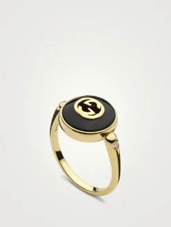 Gucci Interlocking 18K Ring
