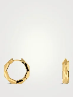 Gucci Link To Love Hoop Earrings