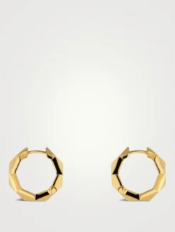 Gucci Link To Love Hoop Earrings