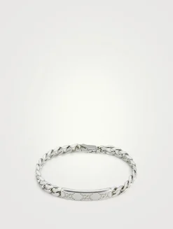 Gucci Signature Silver Bracelet