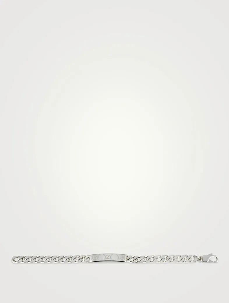 Gucci Signature Silver Bracelet