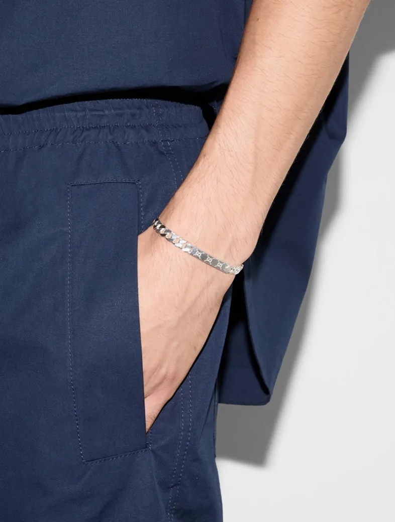 Gucci Signature Silver Bracelet