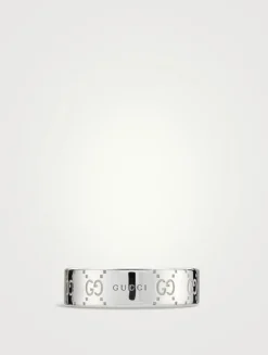 Gucci Signature Silver Ring