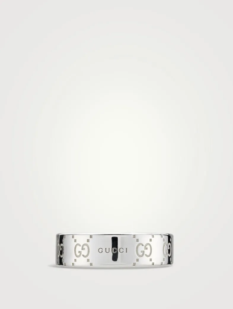 Gucci Signature Silver Ring
