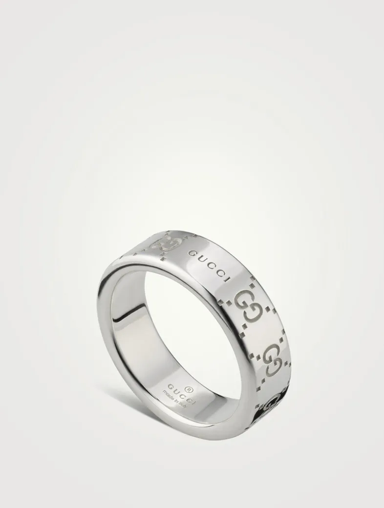 Gucci Signature Silver Ring