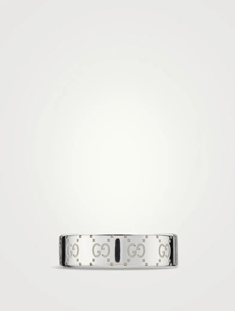 Gucci Signature Silver Ring