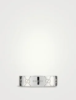 Gucci Signature Silver Ring
