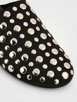 Gunter Studded Leather Mules